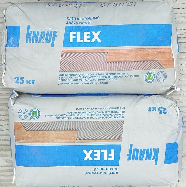 knauf flex отзывы плиточный клей пластичный