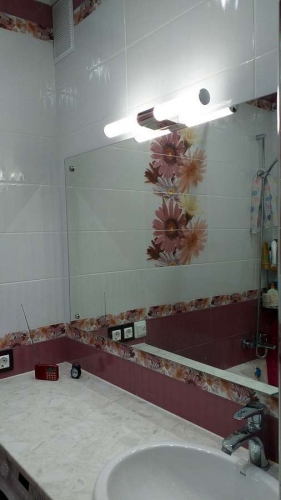 Зеркало в ванной 137 серии