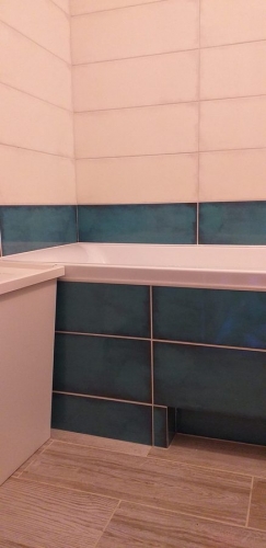 Керамическая плитка в ванной 137 серии